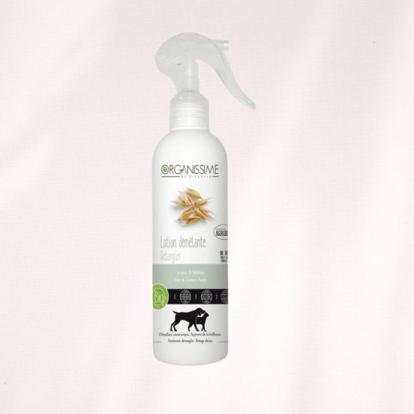 lotion demelante chien