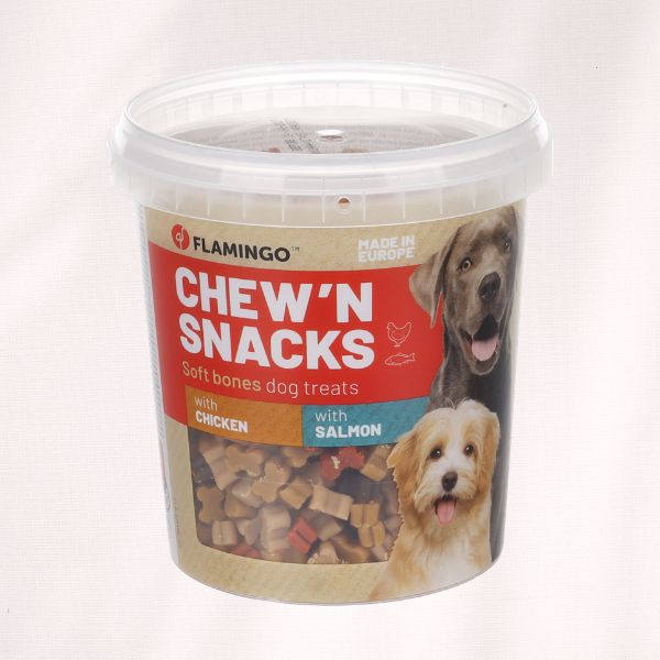 Friandises pour chien Chew’n Snack - Mix Poulet, Bœuf & Poisson - 500gr