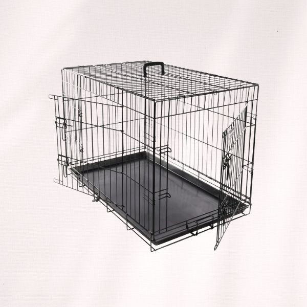 cage metallique noire