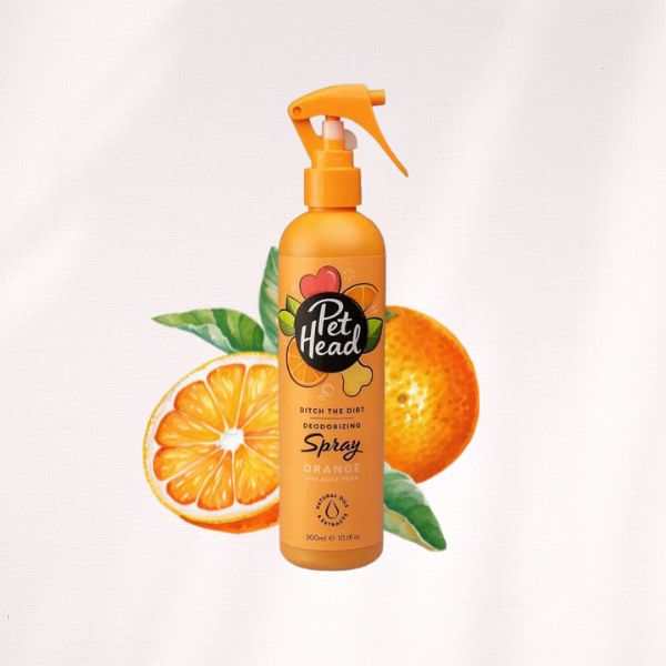 spray pet head orange