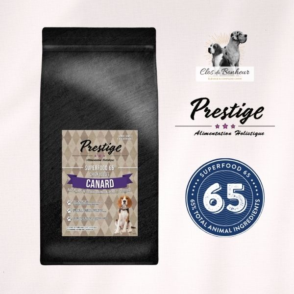 Croquettes Chien adulte Toutes races Canard - Superfood - 12kg
