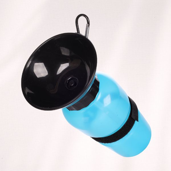 Gourde Distributeur d'eau Ollie Bleu & Noir 410 ml