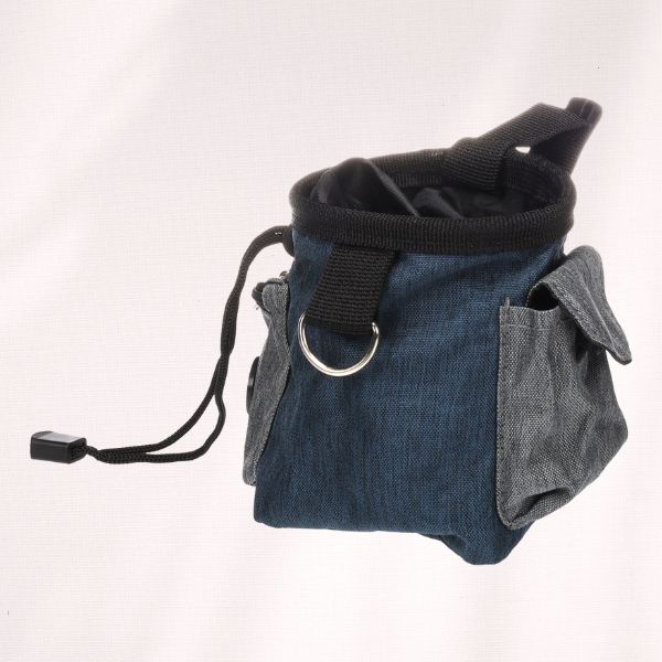 Distributeur pour friandises et pour sacs à déjections Vasco - Bleu