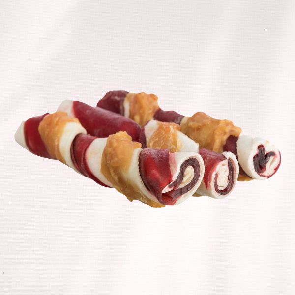 Denta Fun Barbecue Rolls à la Poitrine de Poulet – 3 pièces (105 g)