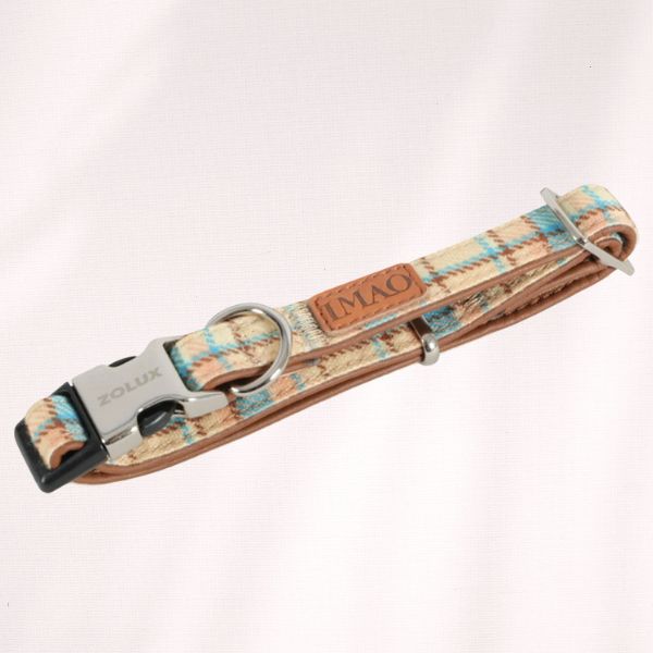 Collier Zolux Scott 15mm Bleu