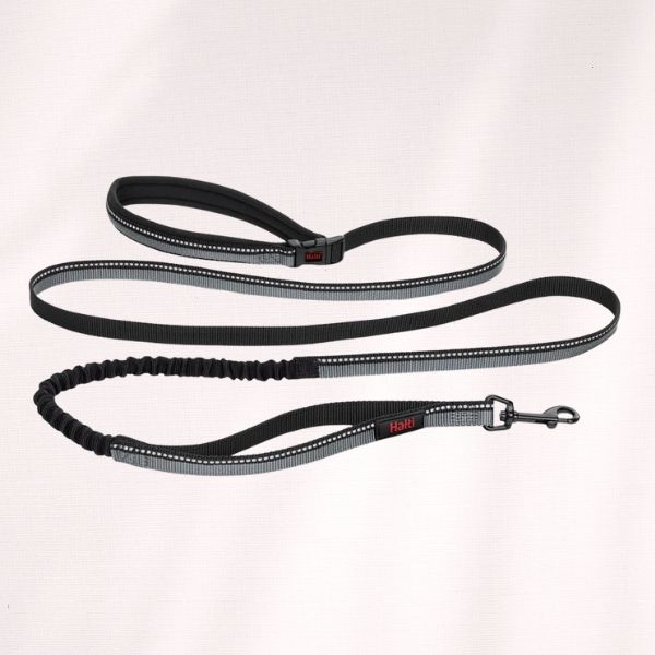 Laisse HALTI All-in-One Mains Libres avec Amortisseur - 2,1m