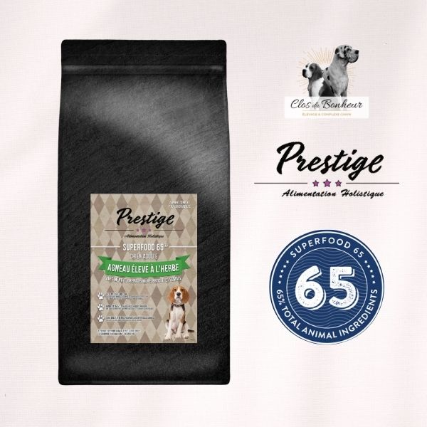 Croquettes Chien adulte Toutes races Agneau - Superfood - 12kg