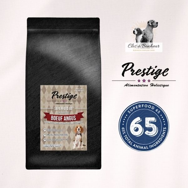 Croquettes Chien adulte Toutes races Boeuf Angus - Superfood - 12kg