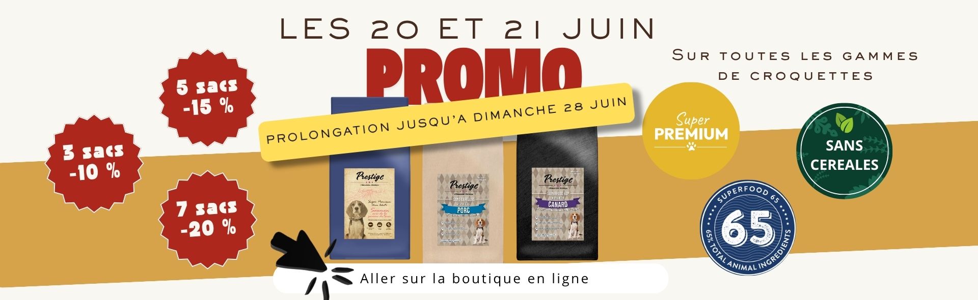 Promotion croquettes