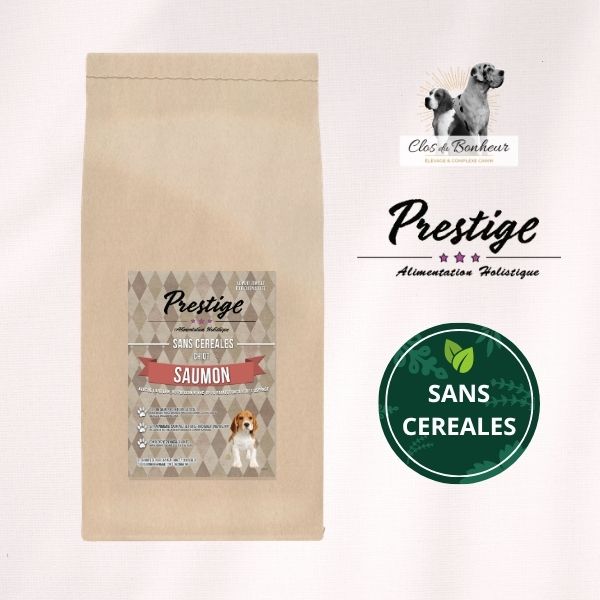 Croquettes Sans Céréales CHIOT - Saumon - Toutes Races - 12kg